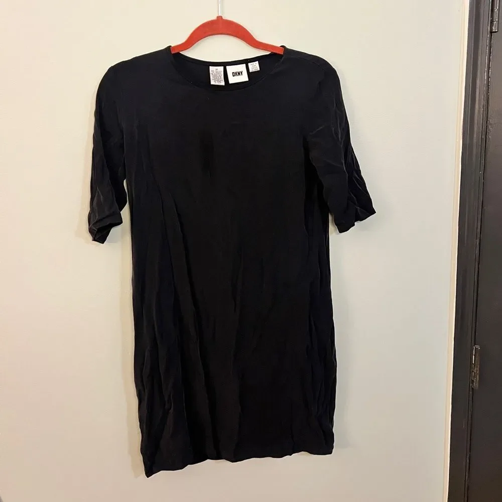 DKNY Classic Black Mini Dress